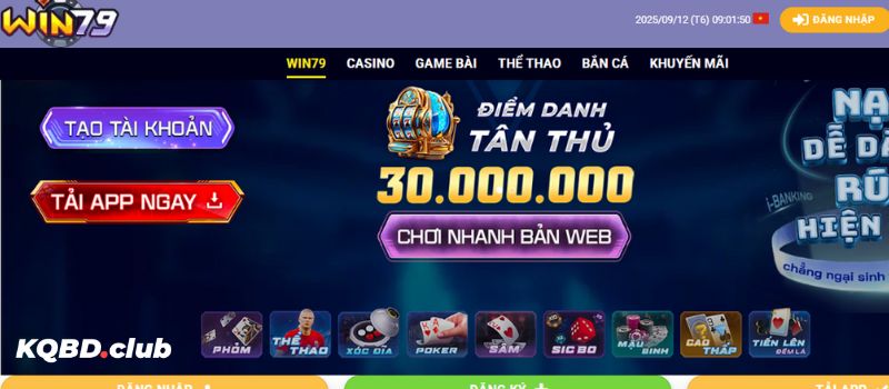 Những điểm sáng nổi bật chỉ có tại WIN79